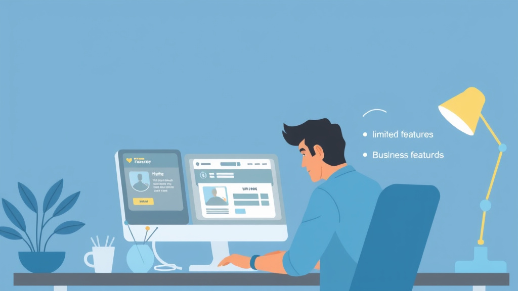 Entrepreneur evaluating free social media tool limitations against their multi-platform posting requirements